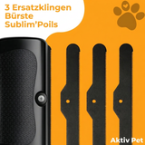 3 Ersatzklingen für die Sublim'Poils Bürste